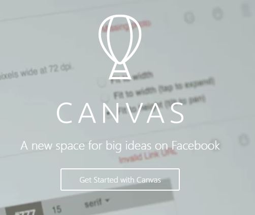 Facebook Canvas can help with your content marketing.