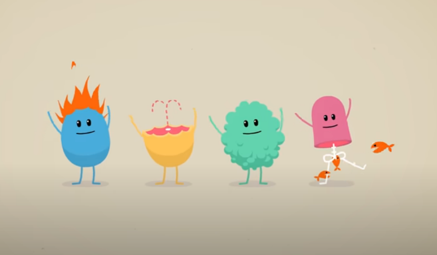four characters making dying entertaining by dumb ways to die