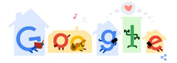 Google heart doodle.
