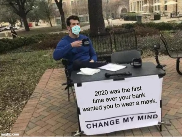 Face mask meme
