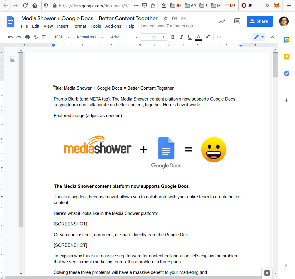 Google Doc screenshot.