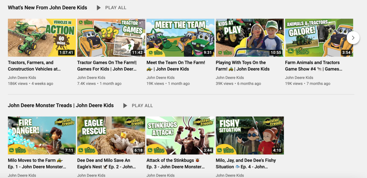 Agriculture videos for kids