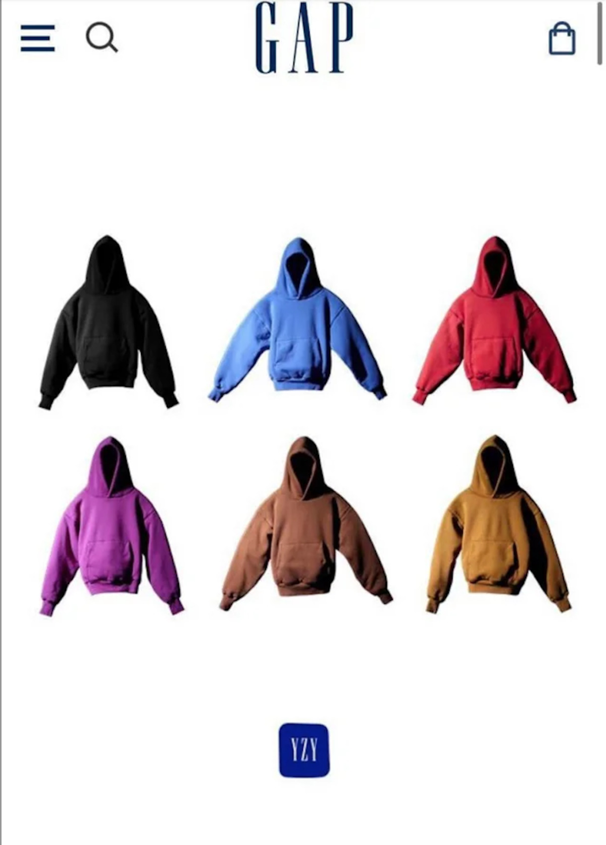 Gap hoodies