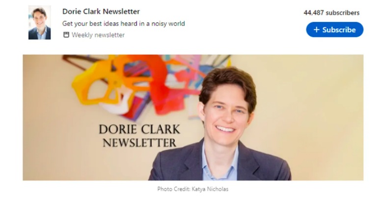 Dorie Clark newsletter