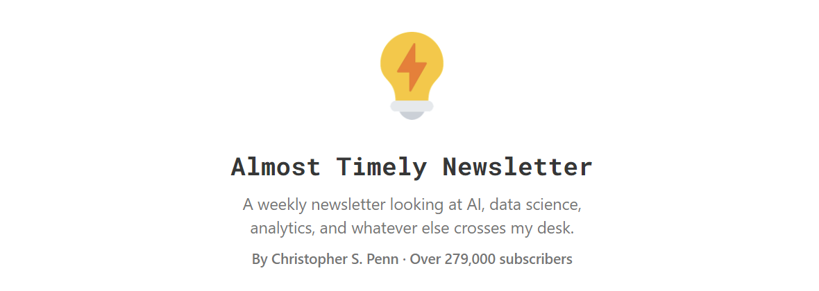 almost timely newsletter