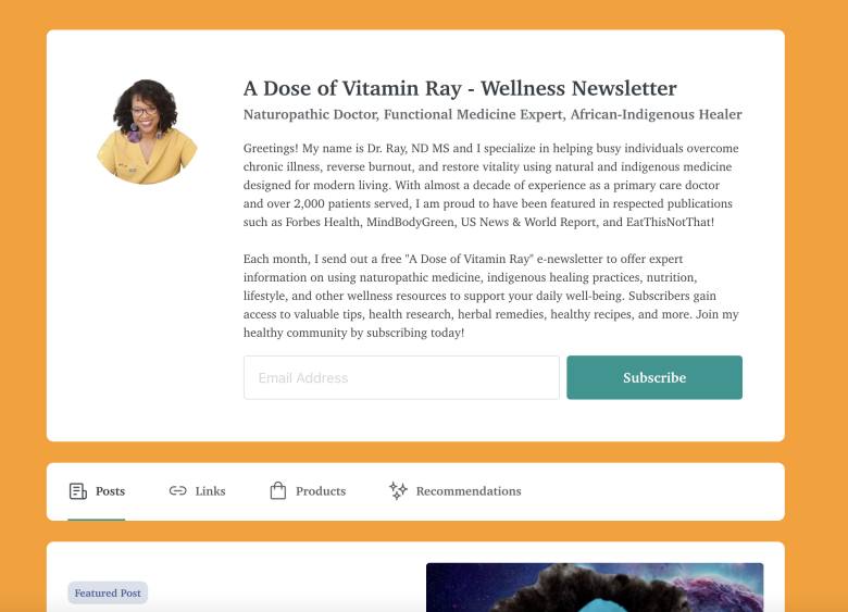 a dose of vitamin ray newsletter