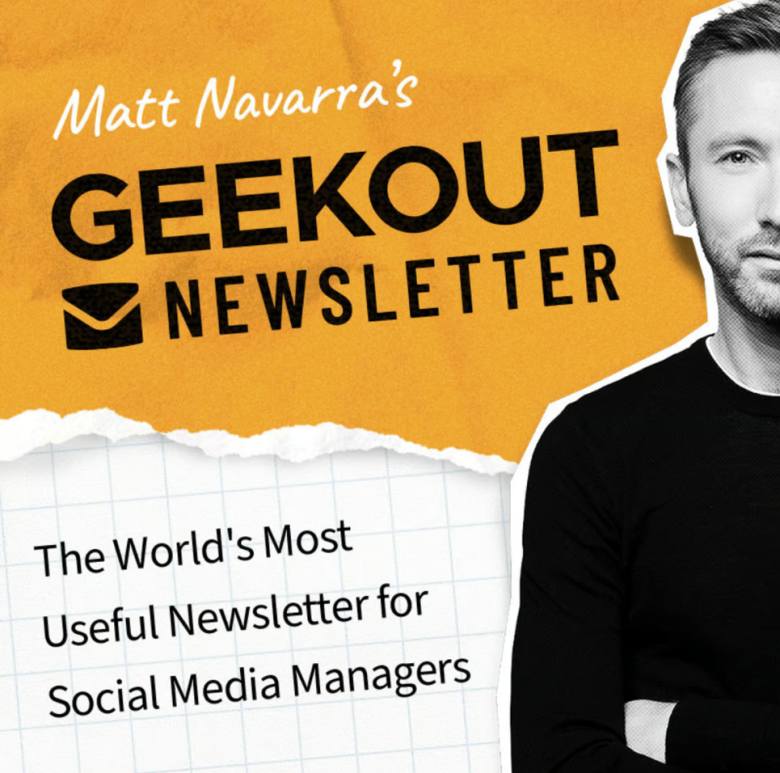 geekout newsletter