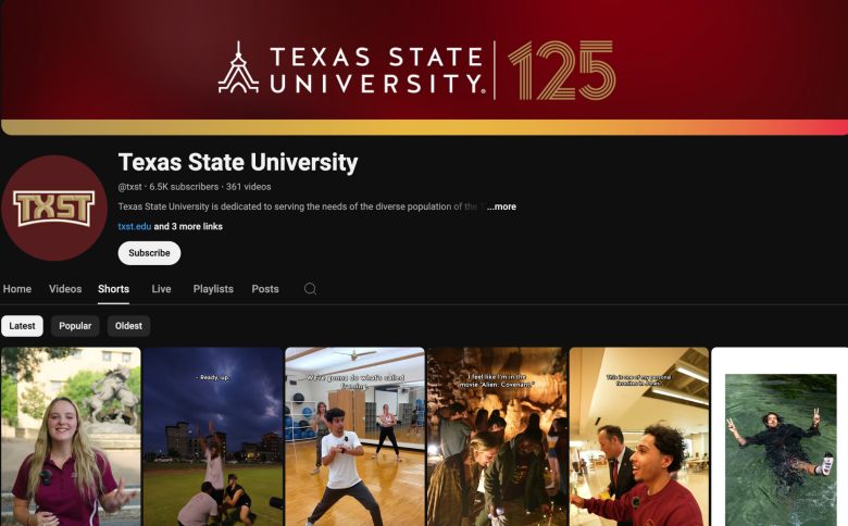 texas state university youtube channel