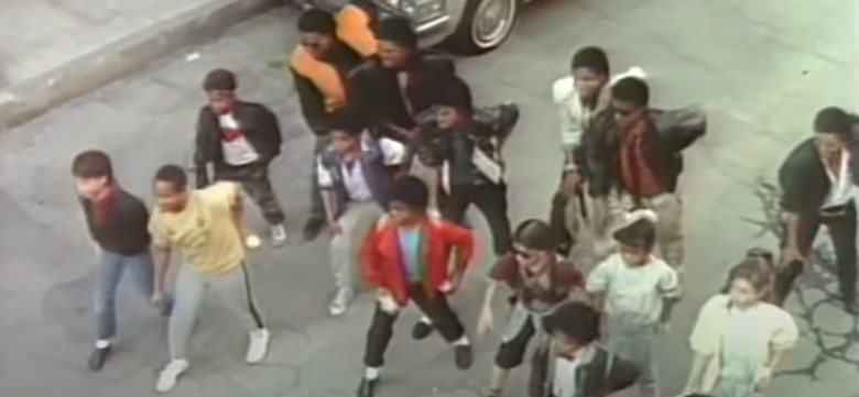 kids dancing in the street in a pepsi commercial