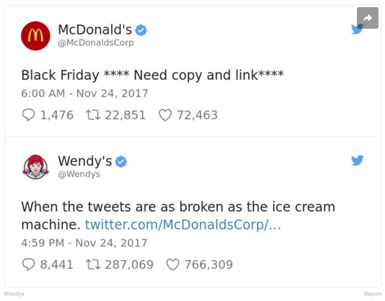 mcdonalds black friday post