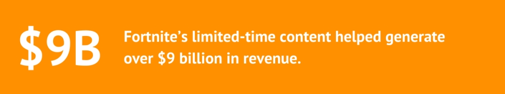 Fortnite's limited content earns $9B revenue