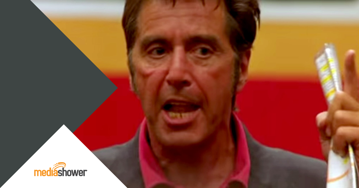 Any Given Sunday - Al Pacino Life is a Game of Inches Football