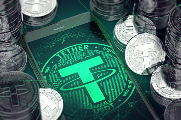 Tether logo.