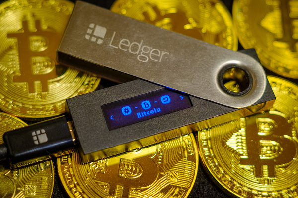 Ledger hardware wallet.