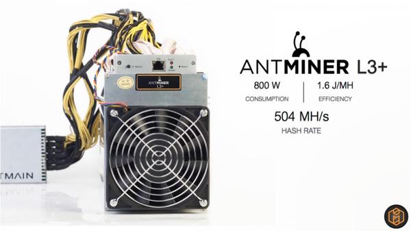 Antminer L3 hardware.