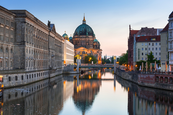 Berlin Germany canal.