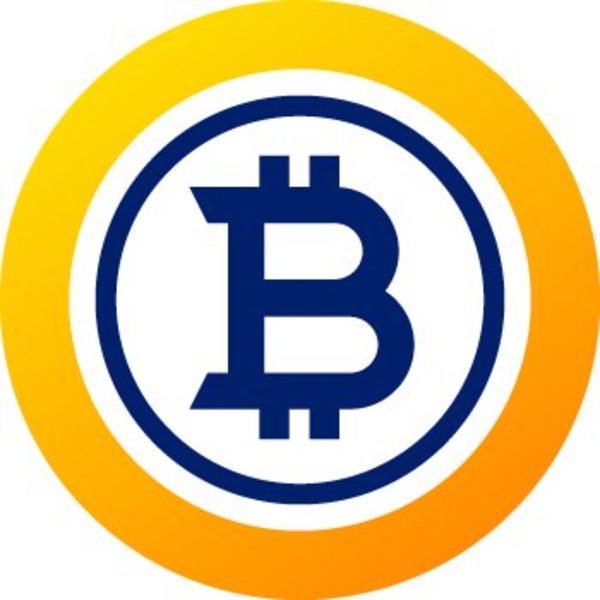 Bitcoin symbol.