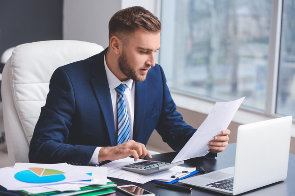 Data Quality - Working at a desk.