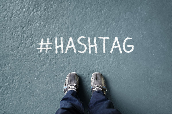 Hashtag text