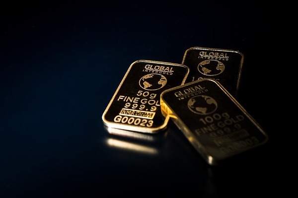 Gold bars.