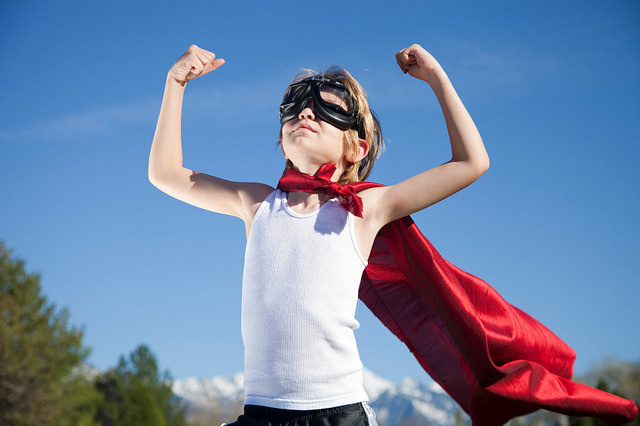 superhero boy and seo website design