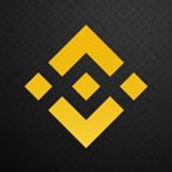 Binance logo.