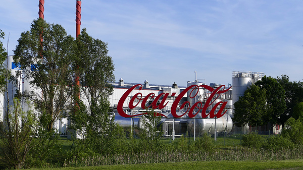 Coca-Cola plant.