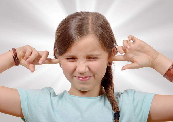 (Little girl plugging her ears.) Customers want interesting content, or else they'll tune it out.