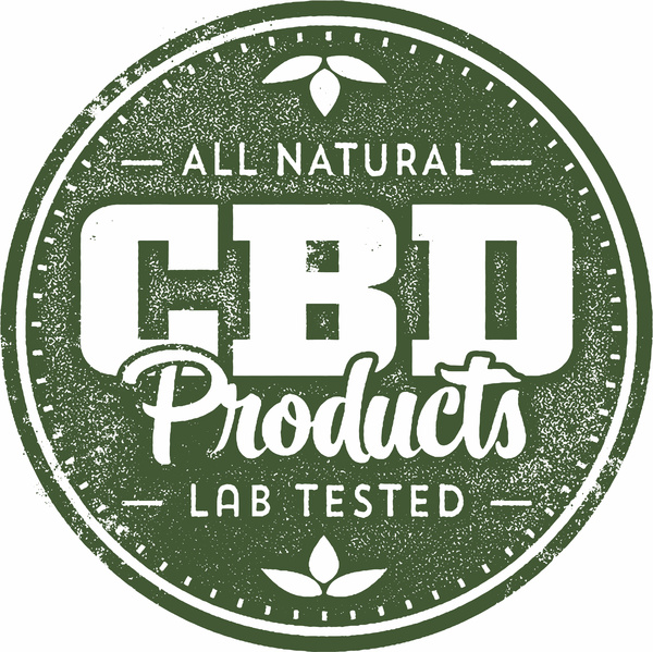 All natural CBD products label.