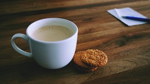 coffee and cookie