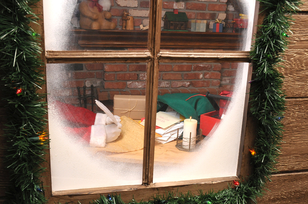 Window of Santa's workshop