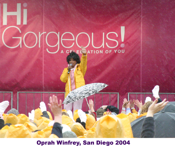 Oprah Winfrey in San Diego 2004