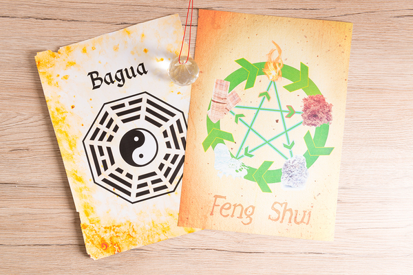 Bagua and feng shui cards