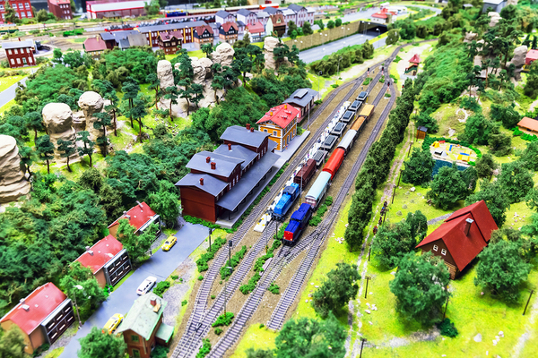 O Scale Model Railroad Building Accessories