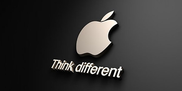 Think different sign.