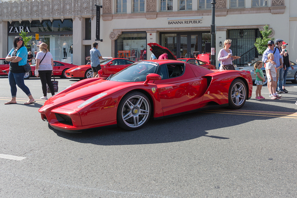 Ferrari car collisions