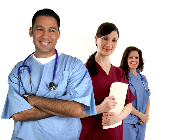 5 Reasons Medical Interpreters Are In High Demand CCSU   Bigstock Diverse Medical Team Isolated 15690206 600x 