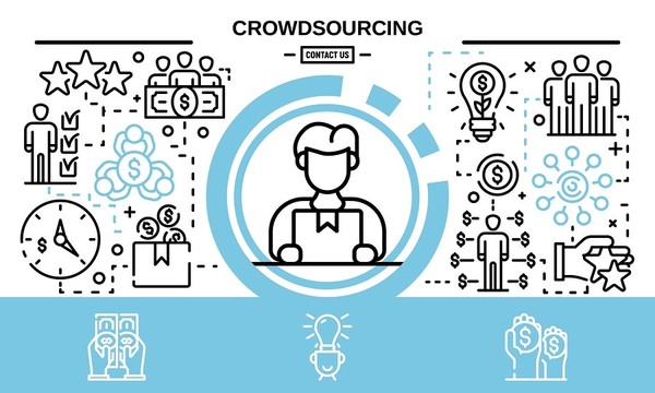 Crowdsourcing is a great way to gather data.
