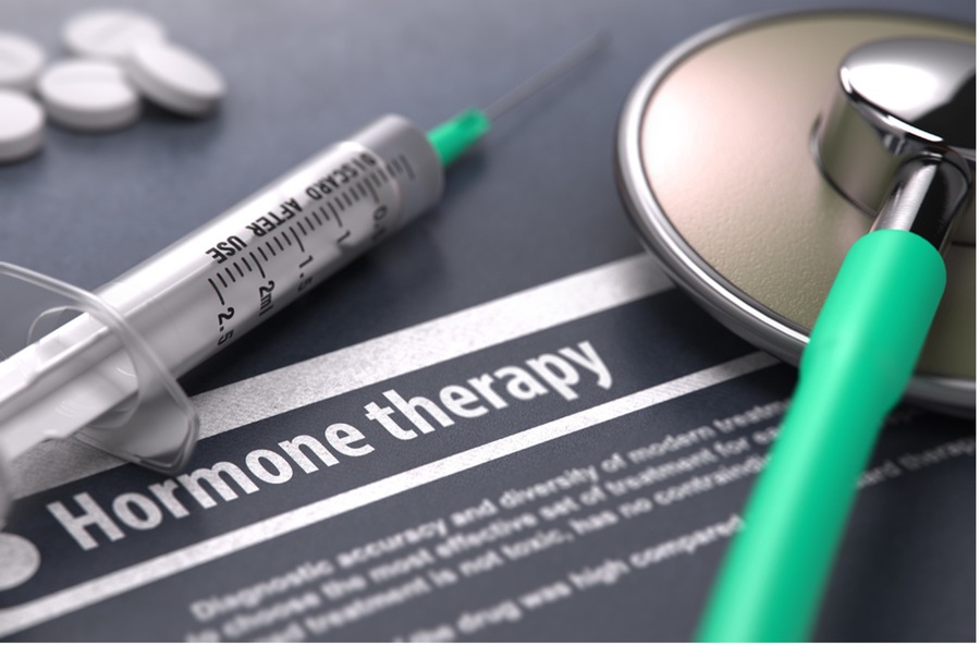 Hormone therapy treatment.
