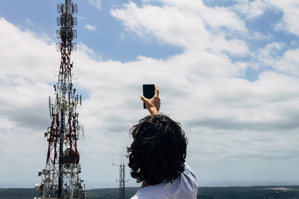 Cell tower.