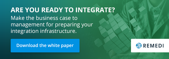 Make the business case to management for preparing integration infrastructure.