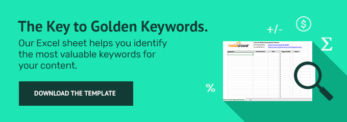 The key to golden keywords.